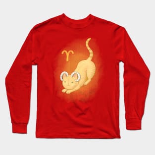 Zodiacat - Aries Long Sleeve T-Shirt